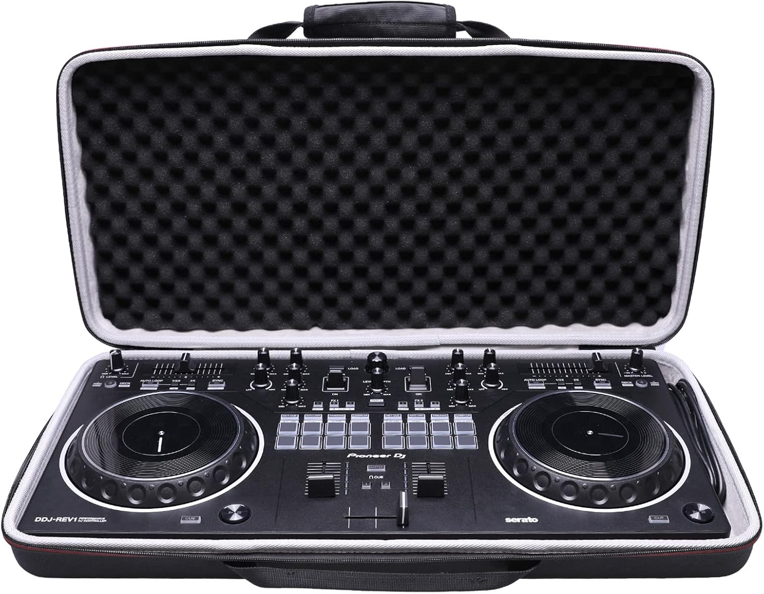 LTGEM EVA Hard Case for Pioneer DJ DDJ-REV1 - Travel Bag