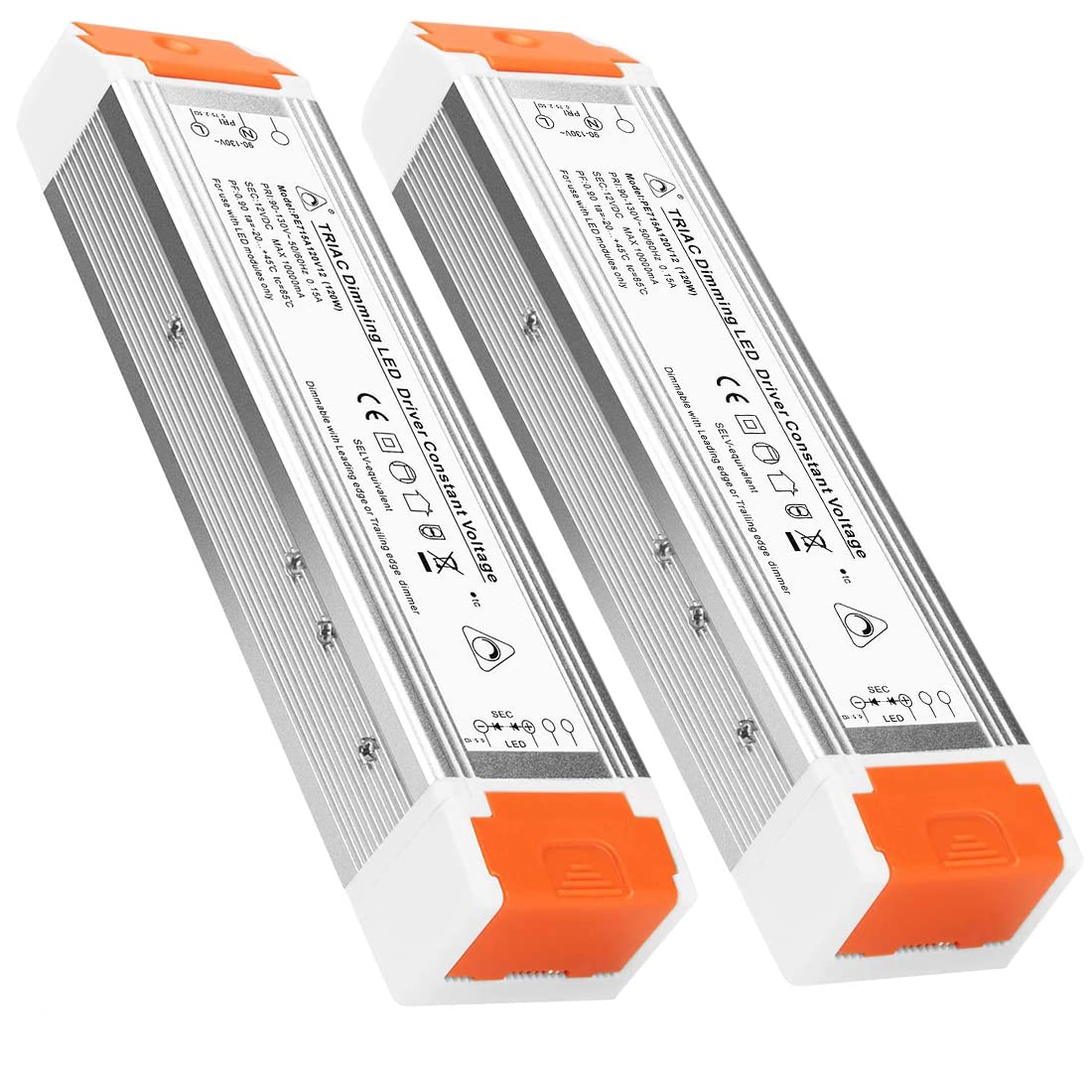LED Dimmable Driver 120W 12V for Constant LED Strip Lights