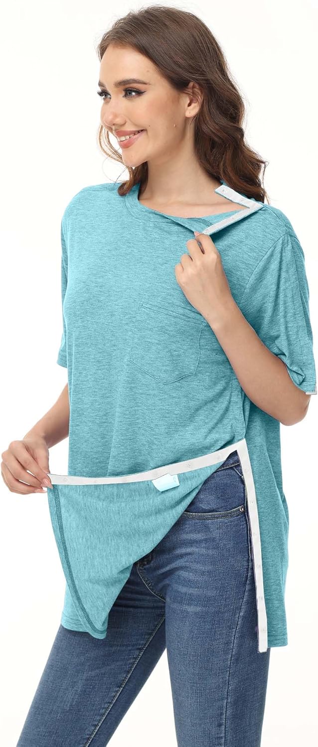 Unisex Post Shoulder Surgery Shirts for Recovery and Comfort