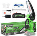 Saker Mini Chainsaw Cordless 6 in - Compact One-Hand Trimmer