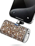 Bling Small Portable Charger Power Bank 6800mAh - Compact Shining