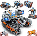 5-in-1 Building Toys with LED Light and Remote Control - Versatile