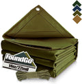 Canvas Tarp 10x16ft Heavy Duty Waterresistant Tarp - Durable Covering