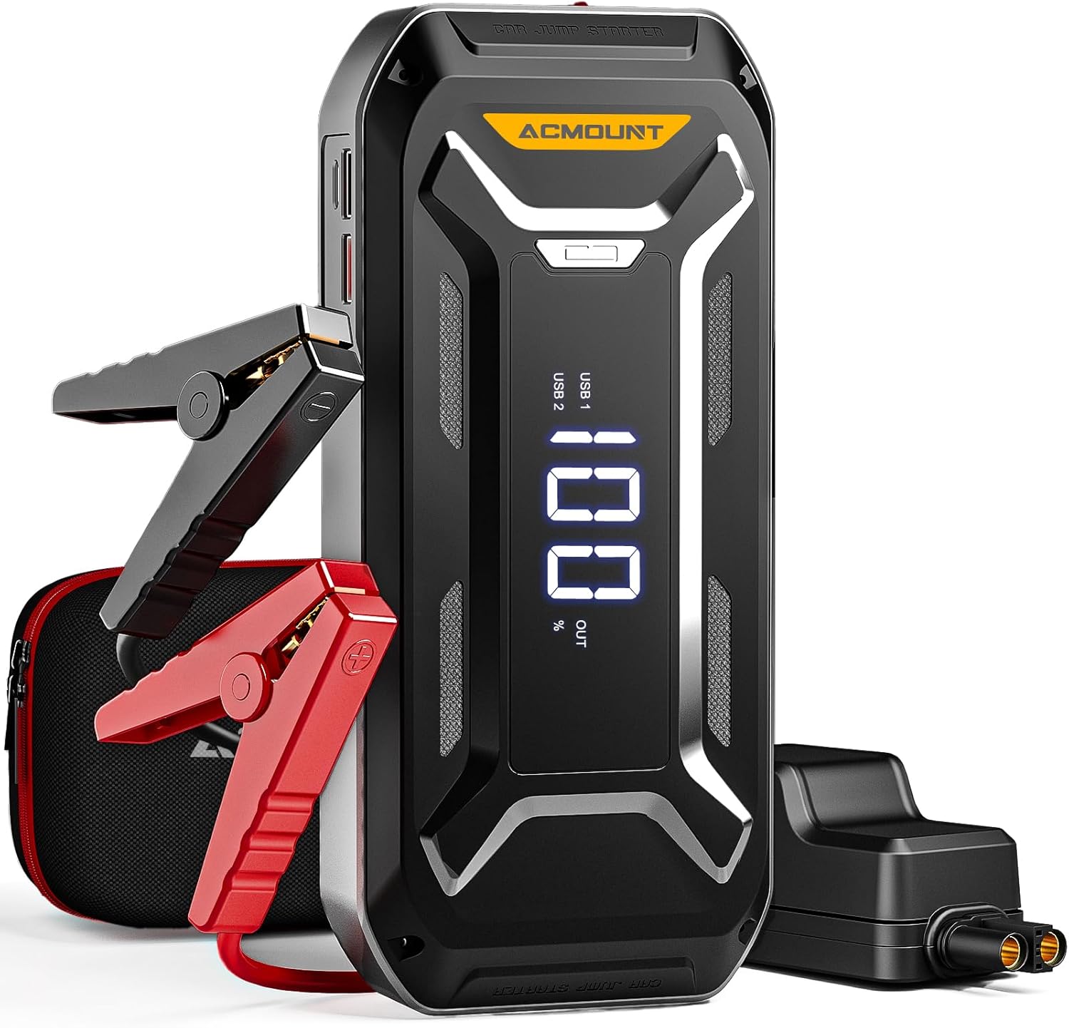 5000A Peak Jump Starter: Power Any Vehicle Instantly!