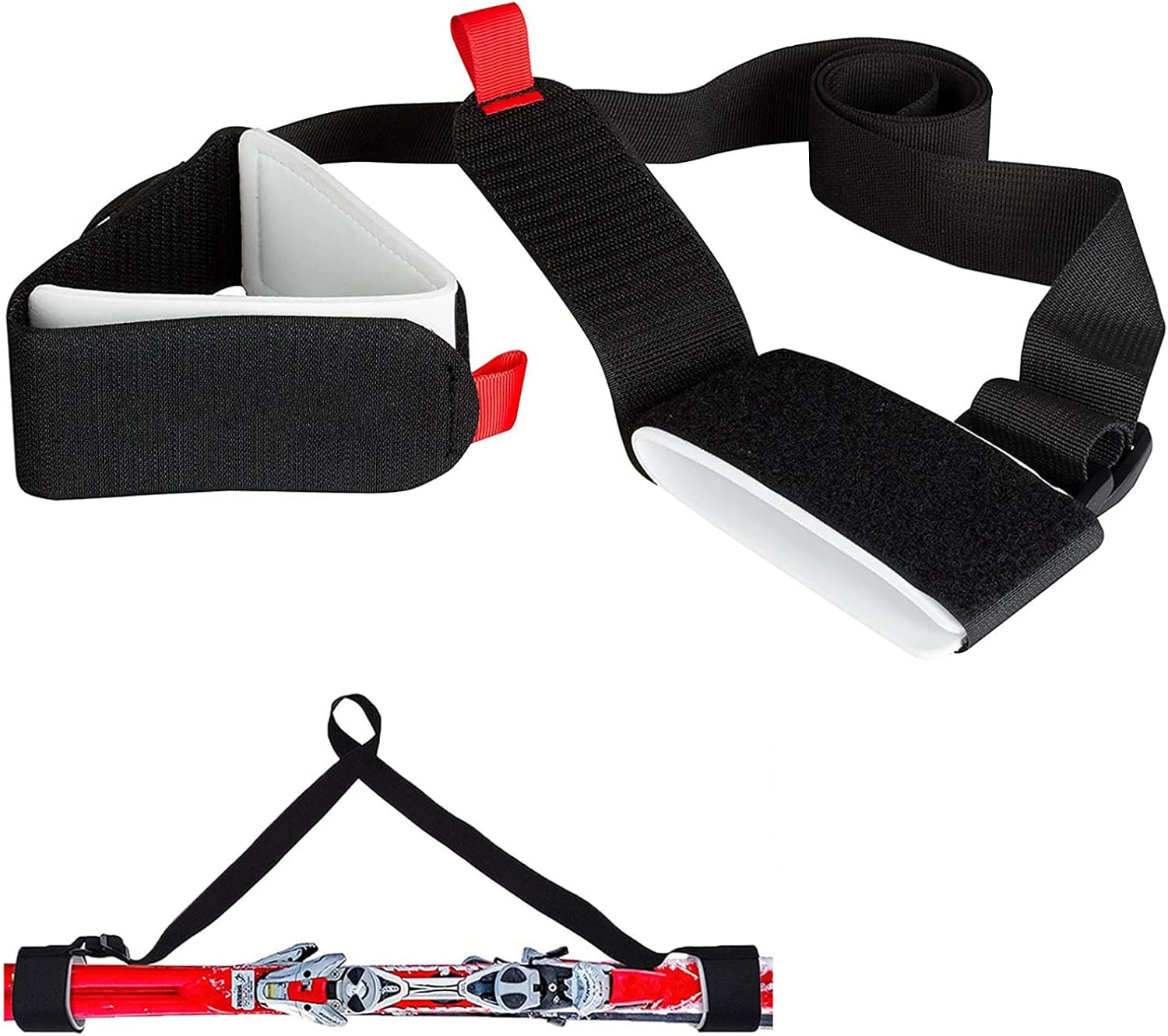 Effortless Ski Transport Strap - Black