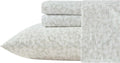 Queen Cotton Percale Bed Sheets Set - Crisp Cool Bedding