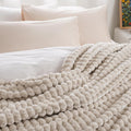PHF Luxury Soft Fleece Blanket King Size - Lightweight Warm Comfort