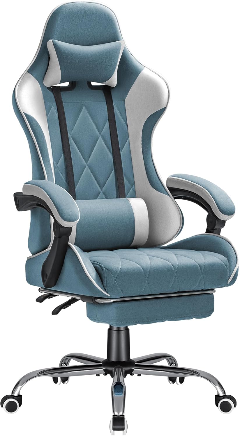 Comfort & Support: Furmax Gaming Chair with Massage Lumbar