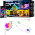 100FT Permanent Outdoor Lights Waterproof RGB Eaves Lights - App