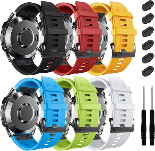 Ultimate Fit: ZPJPPLX 22mm Silicone Band for Garmin Fenix 8