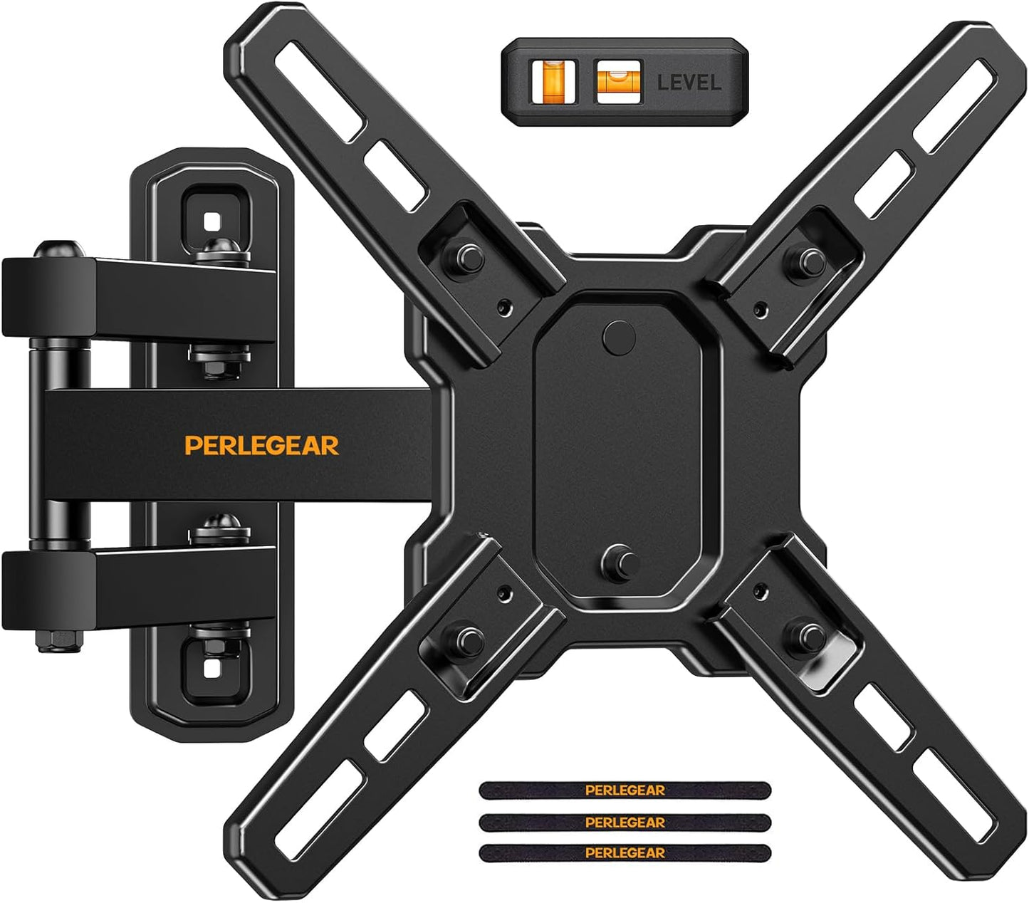 Swivel, Tilt & Extend with Perlegear TV Mount