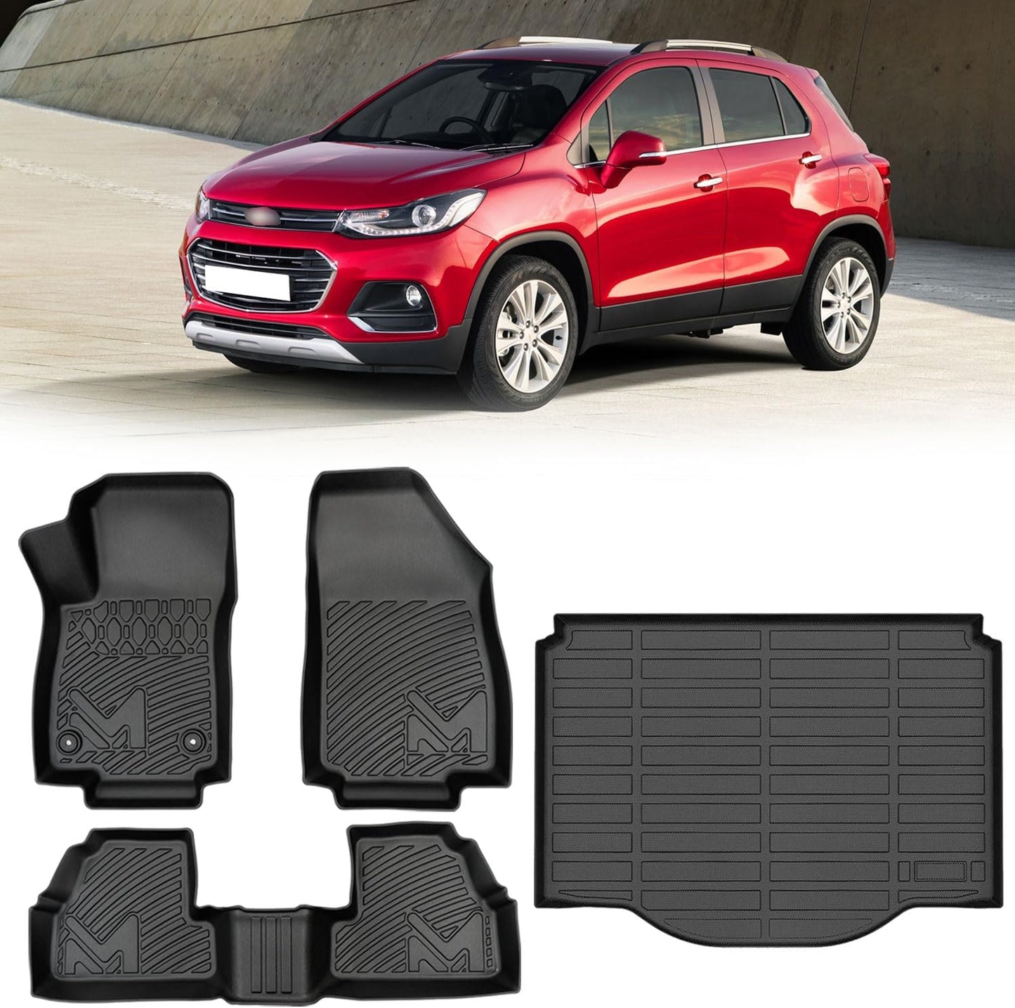 Custom TPE Automotive Floor Mats for 2014-2023 Chevy Trax