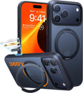 TORRAS 360 Magnetic Stand Case for iPhone 17 Pro 6.3in Black