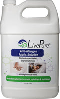 LivePure Anti-Allergen 128 OZ Fabric Spray - Heavy Duty Home Use