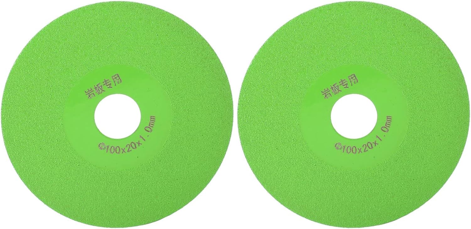 Precision Glass Cutting Disc Set - 2Pcs 4in Blades for Ceramic Tiles & More