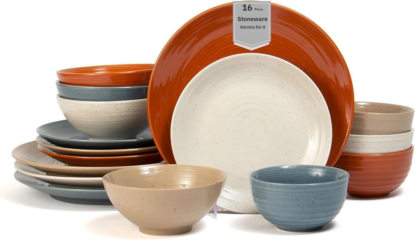 Sango Siterra Painter's Palette 16-Piece Dinnerware Set Review