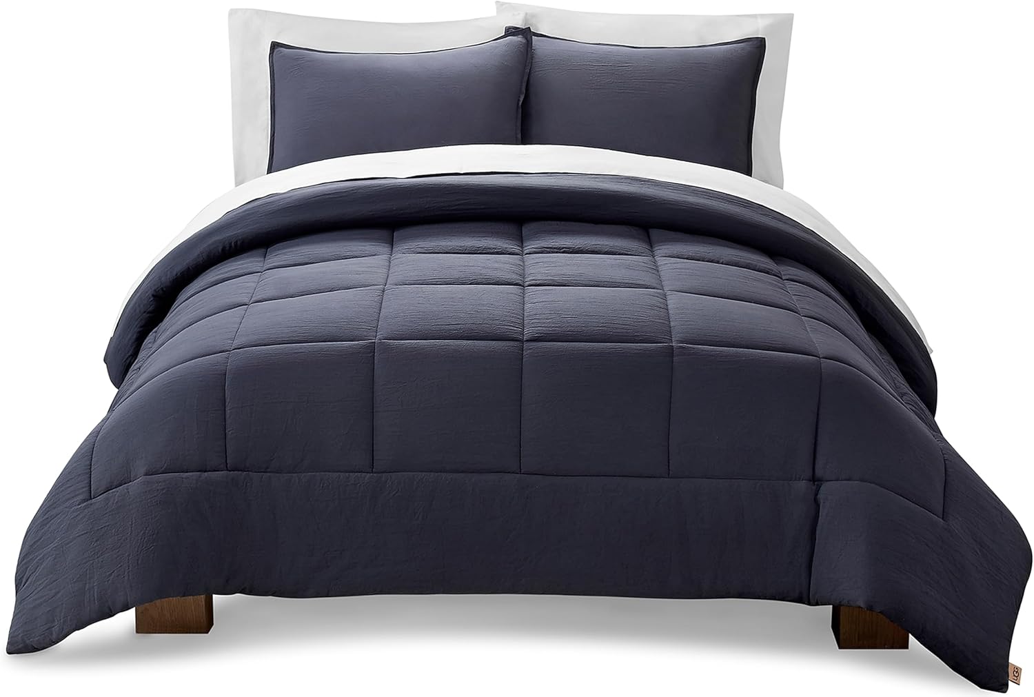 UGG Full Queen Comforter Set with 2 Pillow Shams for Cozy Warmth