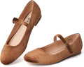 Trary Mary Jane Ballet Flats Black - Dressy Comfortable (Style C965)