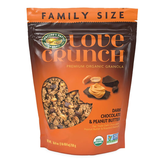 Love Crunch Organic Dark Chocolate & Peanut Butter Granola Pack