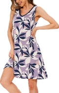 Bamboo Viscose Womens Nightgown S-4XP - Lightweight Sleeveless V Neck