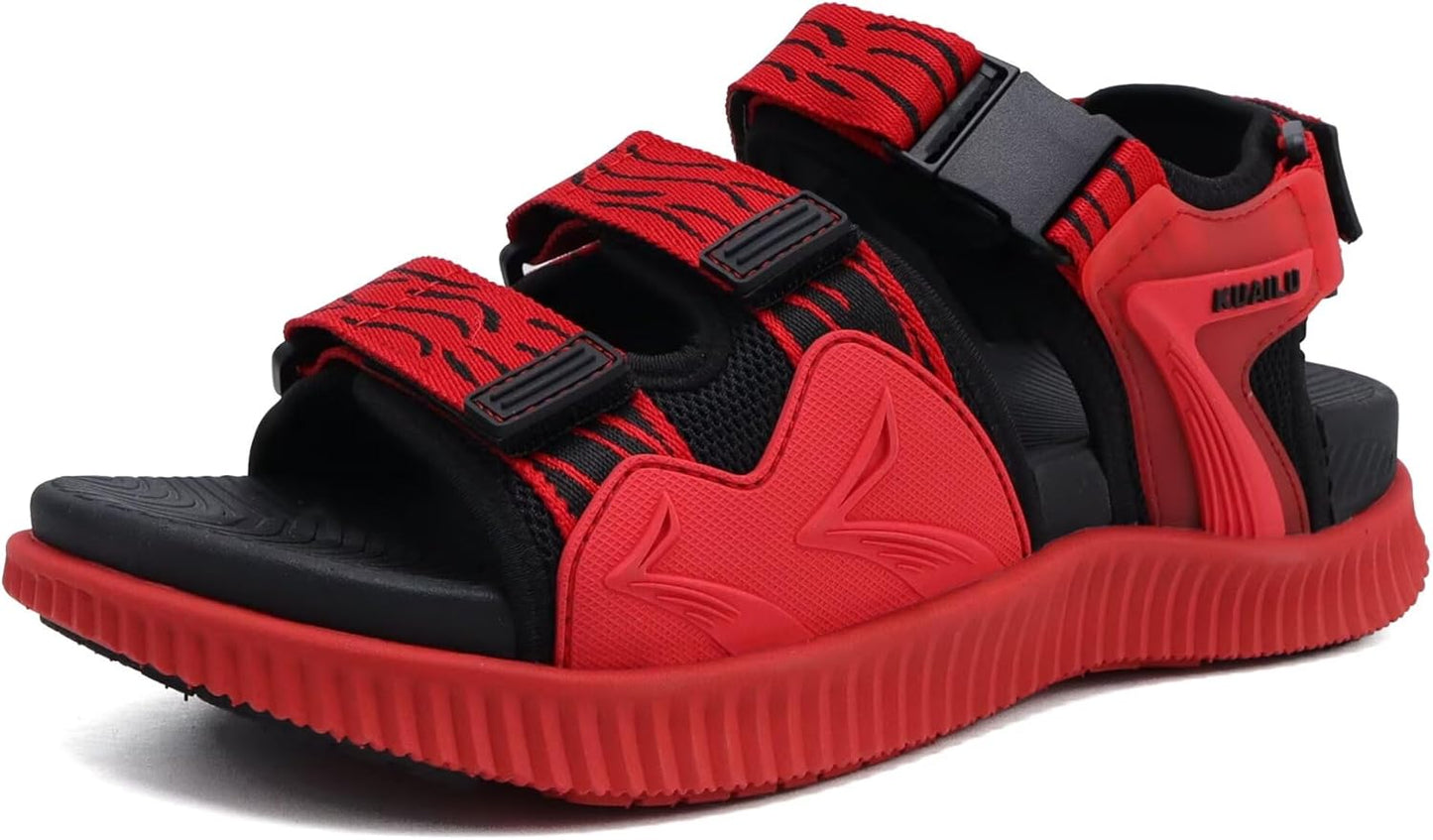 KuaiLu Mens Hiking Sandals with Arch Support for Comfort