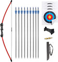 45 Inch Youth Bow and Arrows Set for Kids and Teens Fun