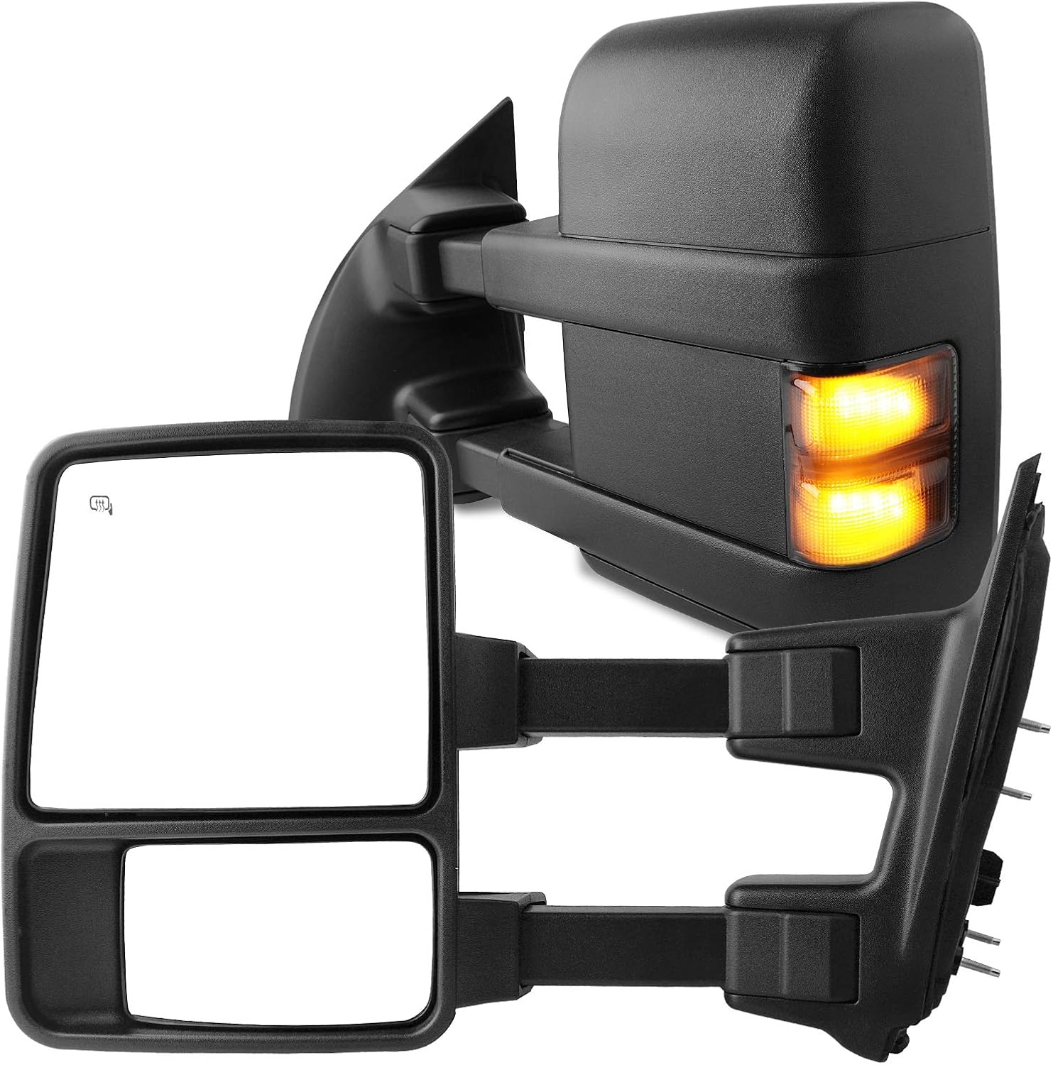 YITAMOTOR Towing Mirrors for 2008-2016 Ford Super Duty Trucks