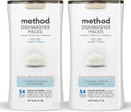 Method Dishwasher Detergent Packs Fragrance Free + Clear - Powerful