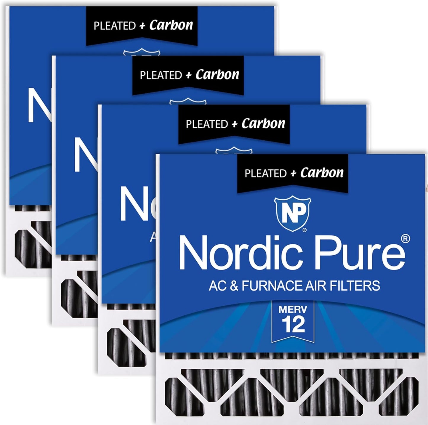 Nordic Pure 20x20x5 Honeywell Replacement Filters for Clean Air