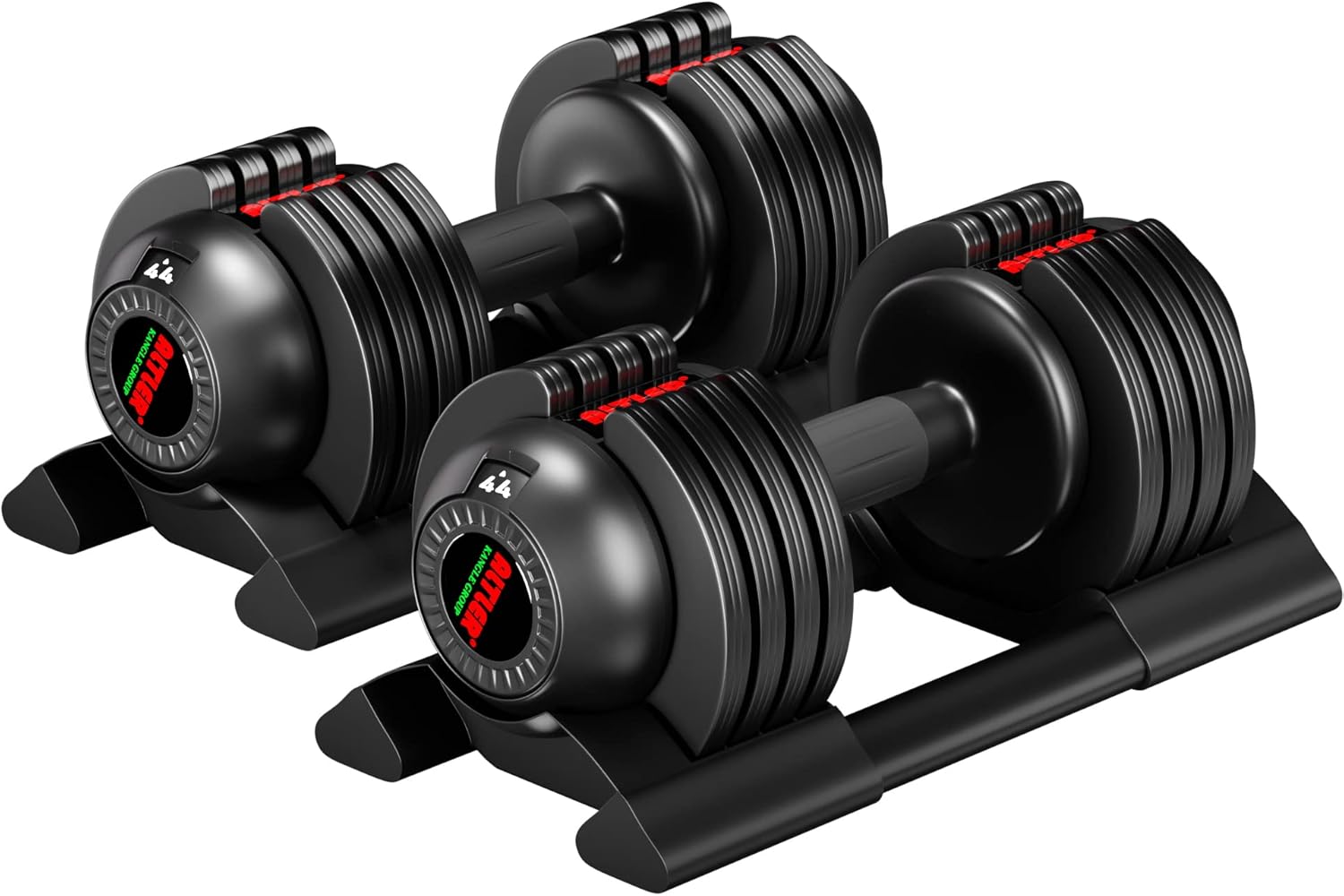Adjustable Dumbbell Set for Fitness with Fast Weight Adjustment