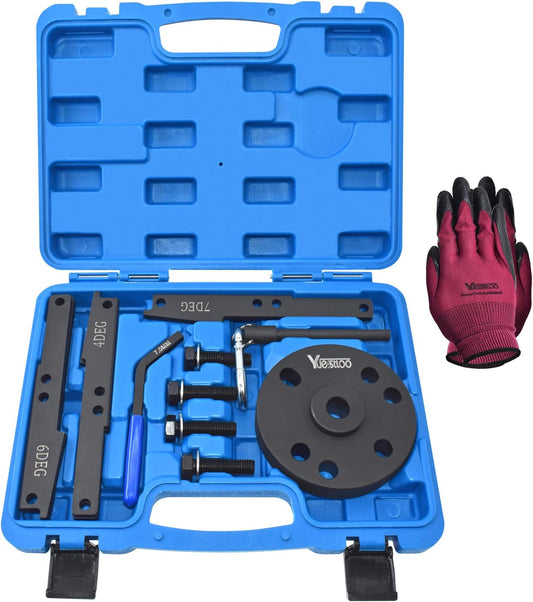 Cam Timing Tool Kit for Cummins ISX QSX X15 Engine, 16PCS
