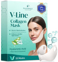 PLANTIFIQUE V-Line Collagen Mask for Face - Jawline Lift