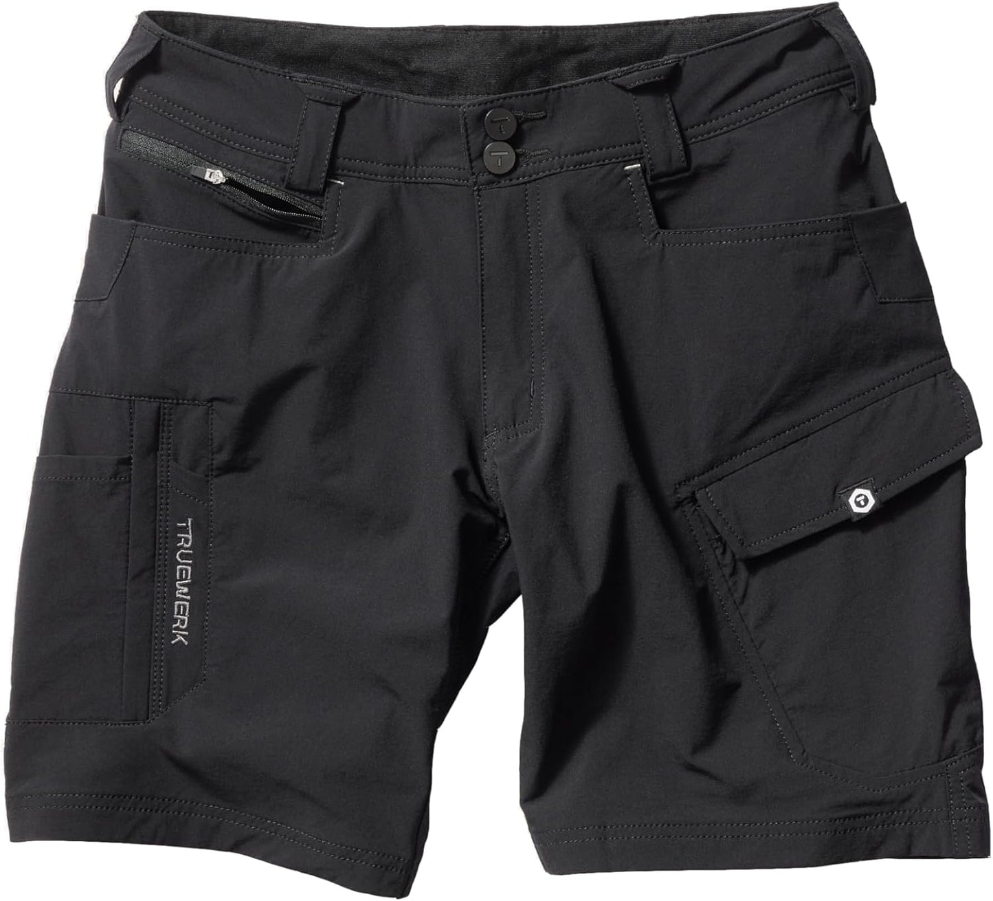 TRUEWERK Mens Work Shorts - Tactical Cargo Shorts with Comfort