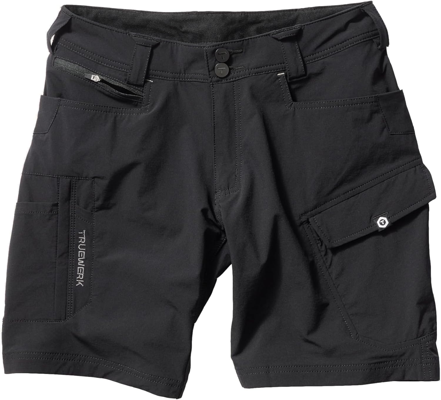 TRUEWERK Mens Work Shorts - Tactical Cargo Shorts with Comfort