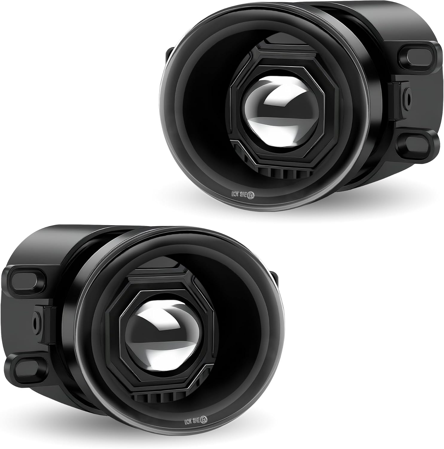 Round Fog Lights for Toyota Tacoma, 4Runner, Tundra, Camry