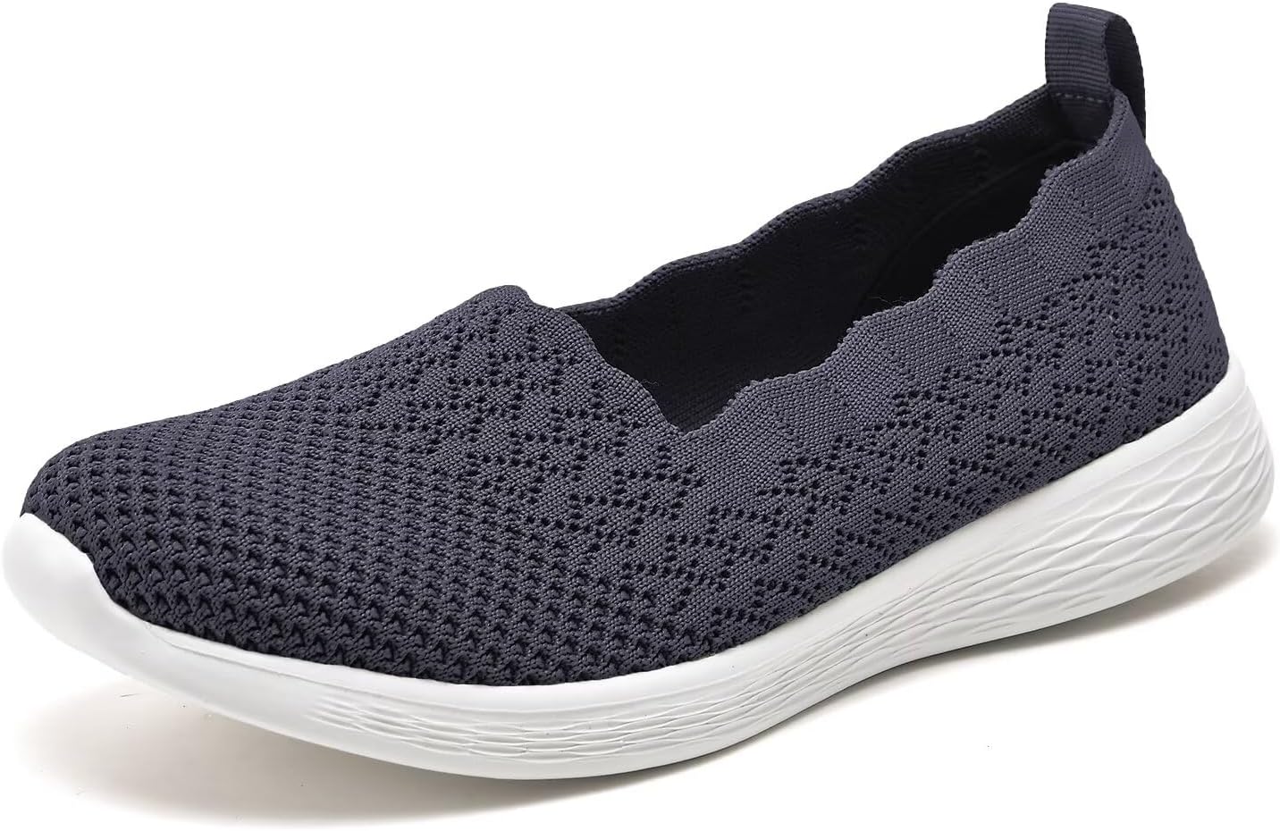 Puxowe Women's Casual Slip on Walking Flat Shoes for Comfort