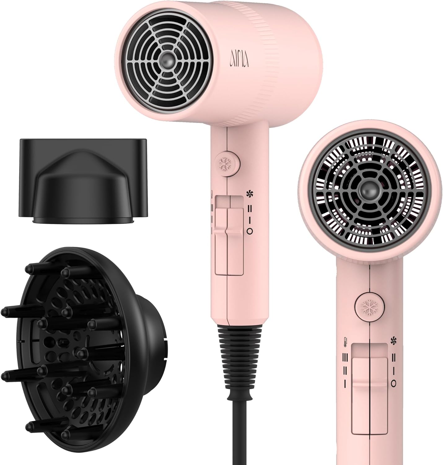 Fast Drying and Shine: AINA Ionic Hair Dryer