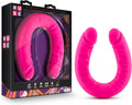 Blush Ruse Realistic 18in Double Ended Dildo - Long Flexible Pleasure