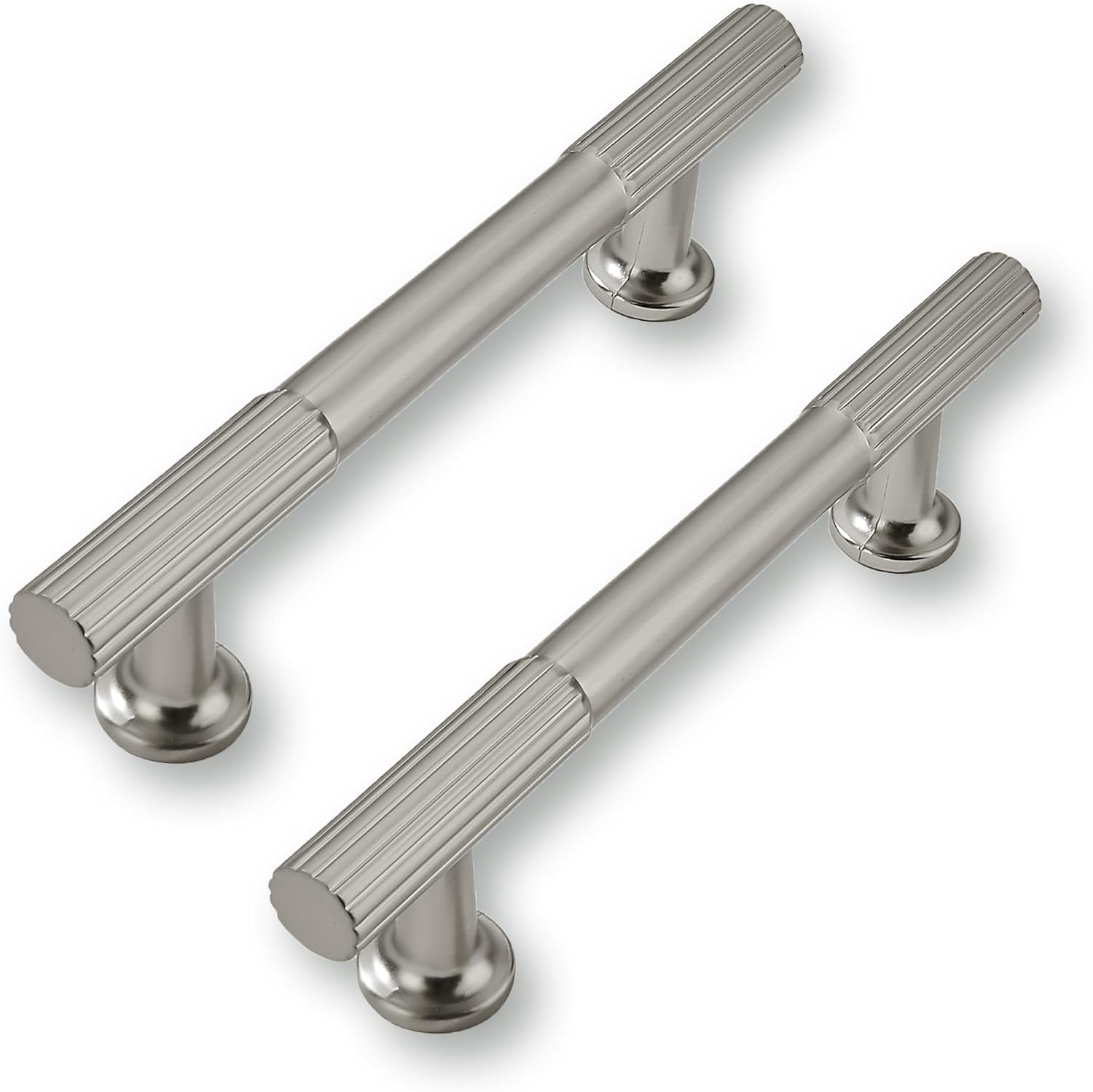 10Pack 4Inch Solid Kitchen Cabinet Handles for Modern Homes