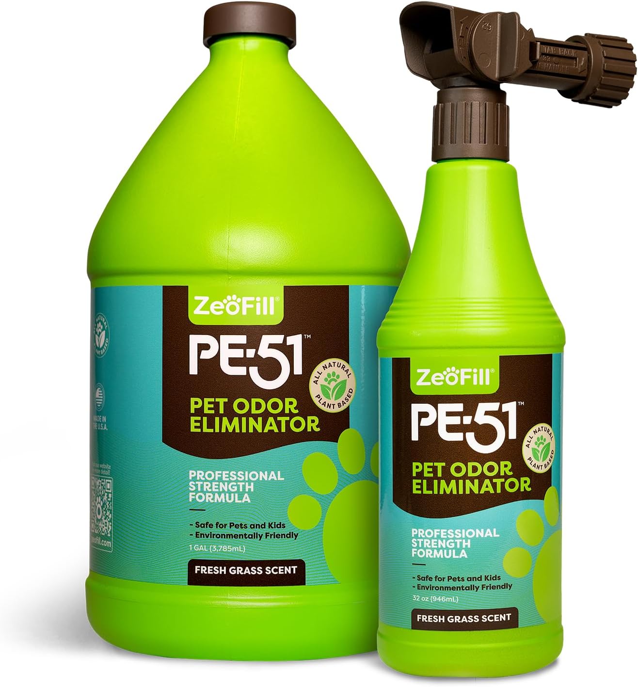ZEOFILL PE-51 Economy Pack for Pet Urine Odor Elimination
