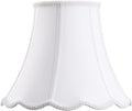 Bell Lamp Shade Saangseon White Bell Lampshade 6in Top x 11.5in Bottom