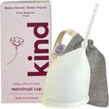 Kind Cup Menstrual Cup (Regular) - Comfortable Curved Design