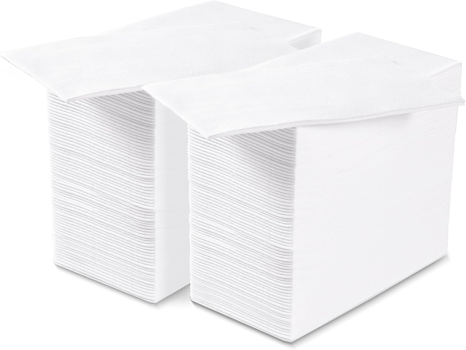 200 Pack Soft White Guest Napkins - Absorbent & Disposable - Ideal for Kitchen, Party, Events - 12 x 16 - Bestluck