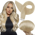 Full Shine Tape in Hair Extensions Blonde 22in - Natural Seamless