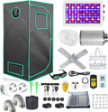 iMeshbean 2x2 Grow Tent Kit with High Reflective Mylar & LED Grow Light - Optimal Indoor Growing