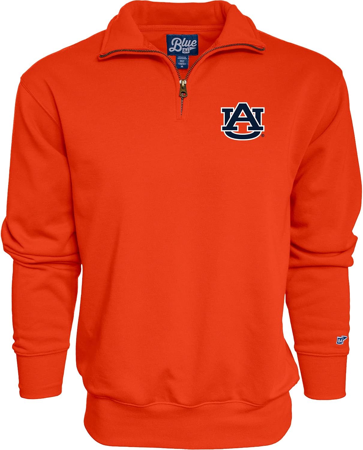 Auburn Tigers Men's Quarter Zip Sweatshirt by Blue 84 - Iconic Style