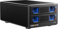 High-Speed Dual Bay HDD Enclosure - Tool-Free, Hot Swappable