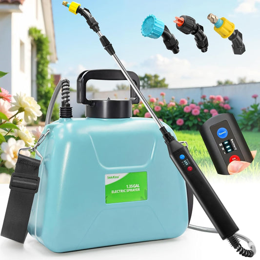 Battery Powered Garden Sprayer for Lawn, Yard, and Plants