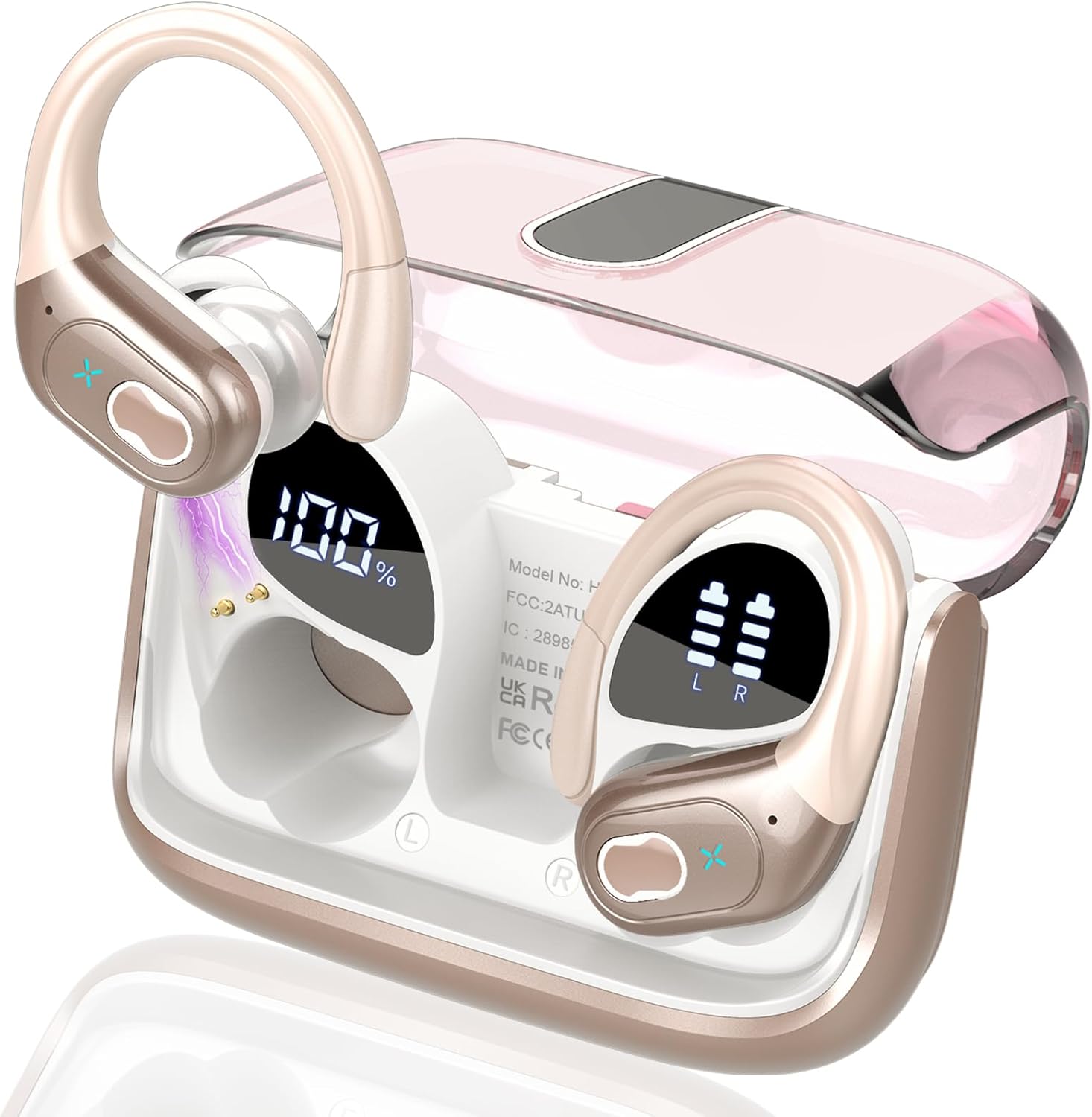 75hr Wireless Earbuds Deep Bass Sport