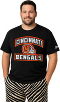 Zubaz NFL Teams Men's Short Sleeve Vibrant Team Colors (Style 4ZPL)